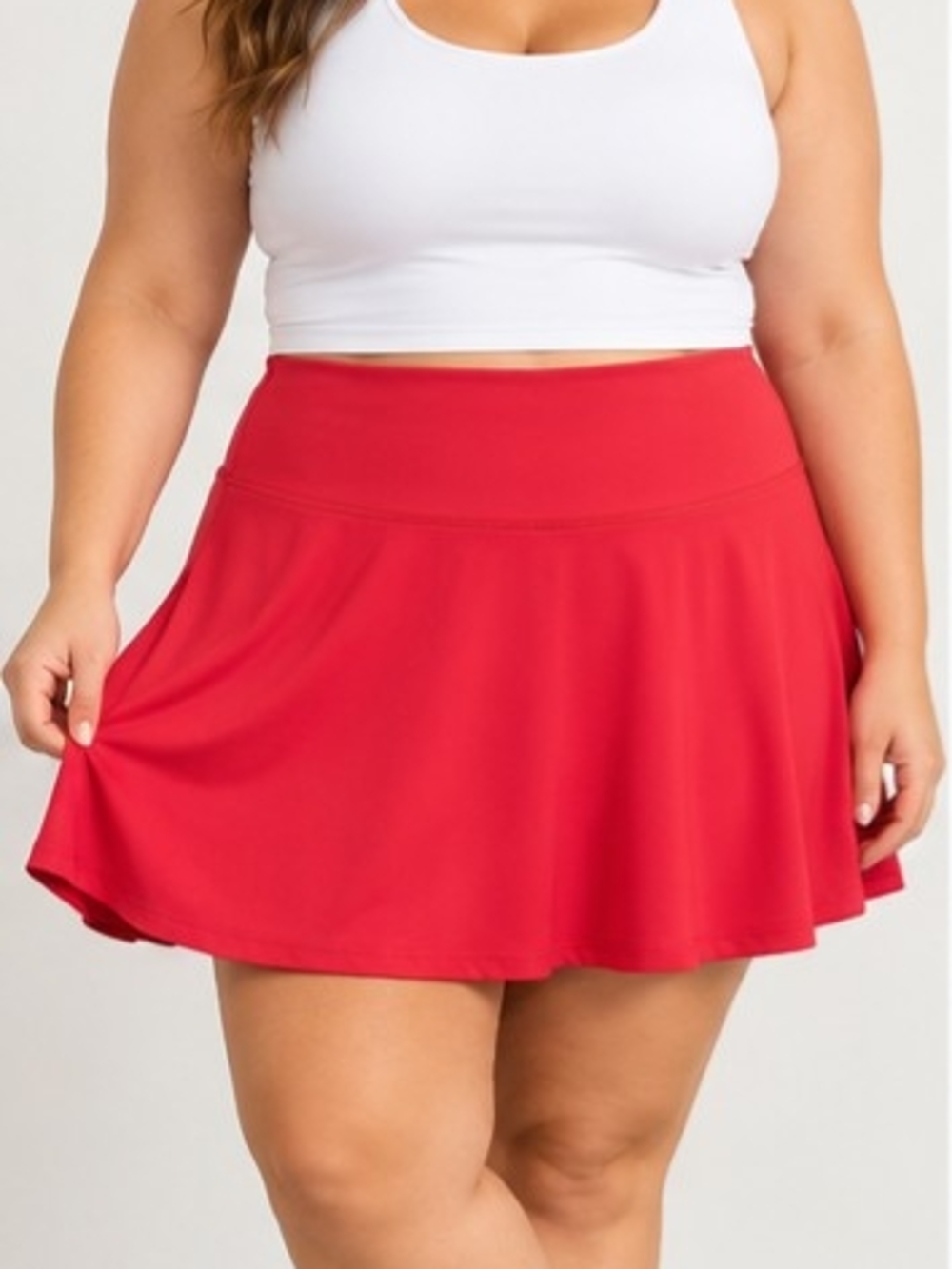 BALEAF Women’s 2XL Red Tennis Golf Skort Built In Shorts Pockets Athletic